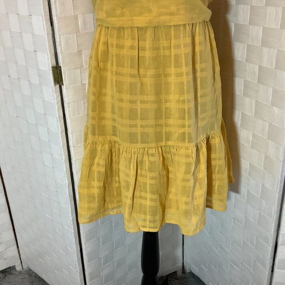 sadie & sage mustard mini dress small - Picture 4 of 7